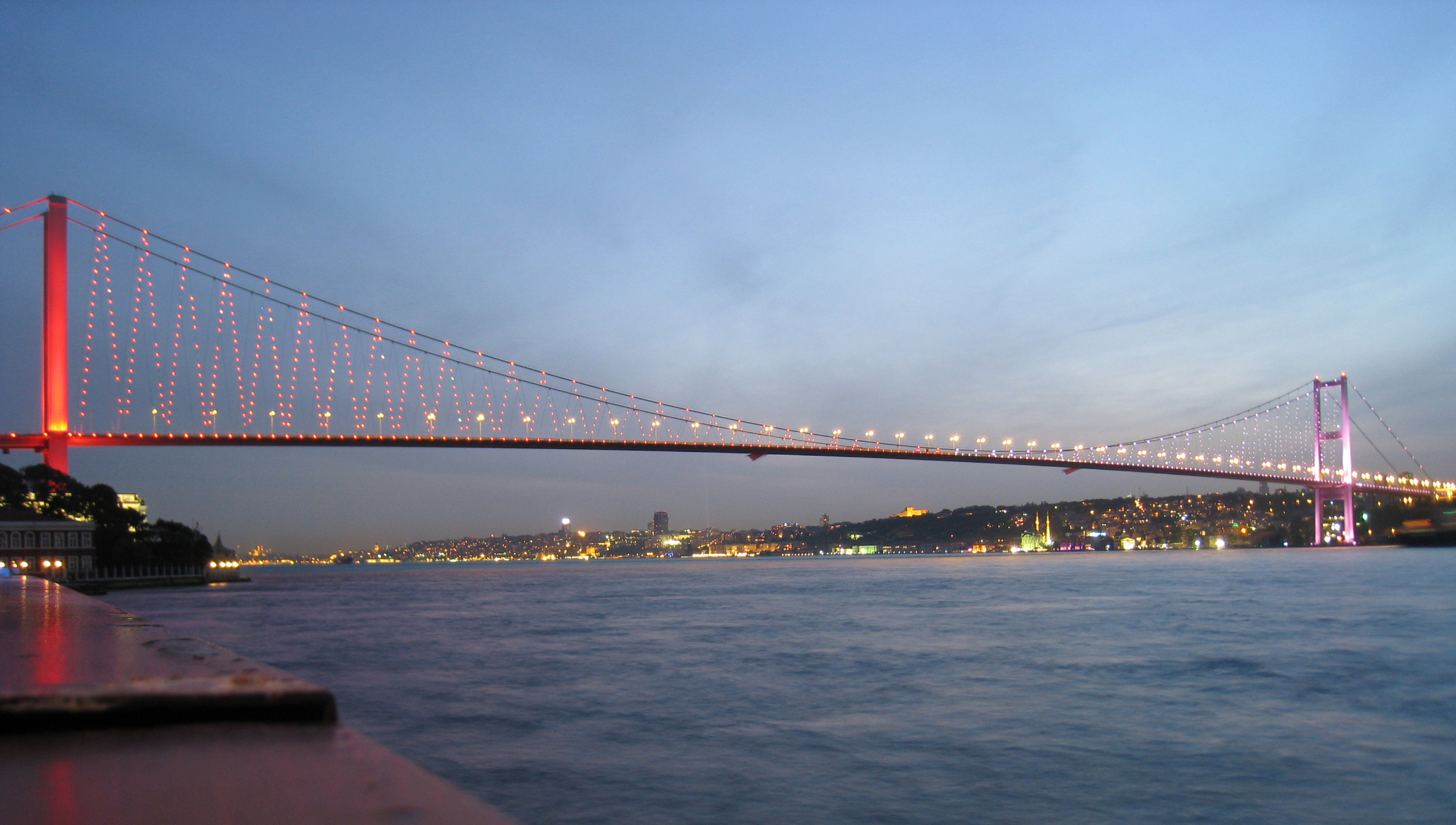 Bosphorus city view