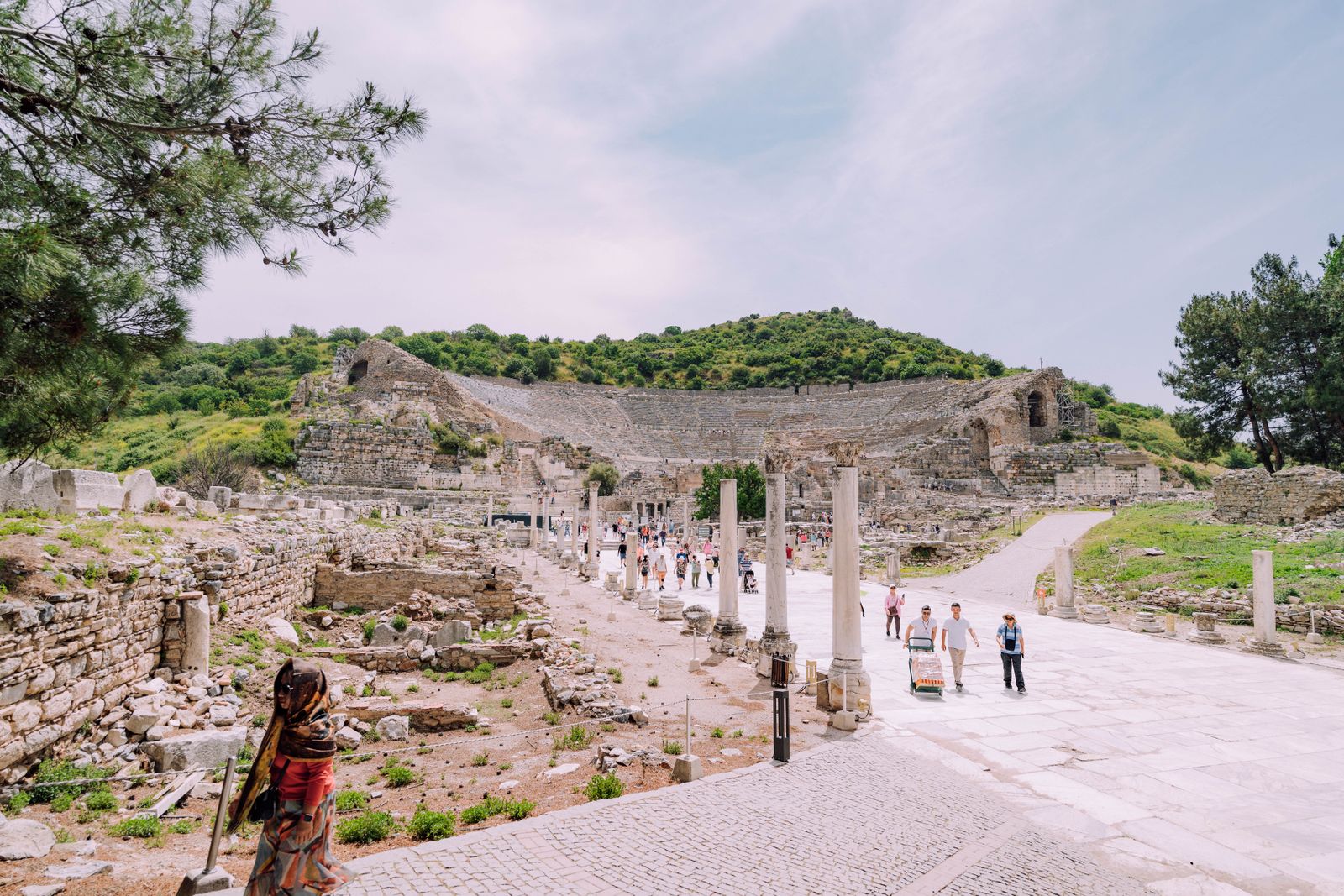 The ancient amphitheatre of Ephesus